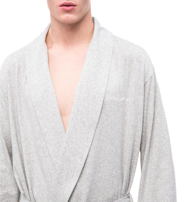 Módní Župan, Šedá barva, BASIC                                   , BASIC                                   