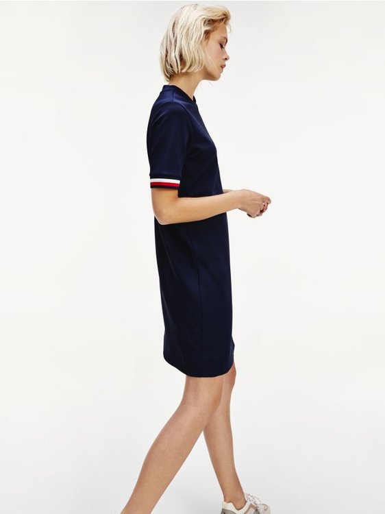 Módní TH Mini šaty, Navy barva, 2020