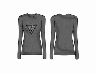 Guess – Paulette svetr, Šedá barva 2