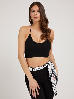 Brigitte top Černá barva Ženy