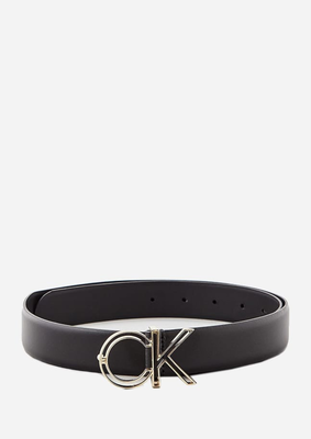 Módní CK Frame pásek, Černá barva, 2022