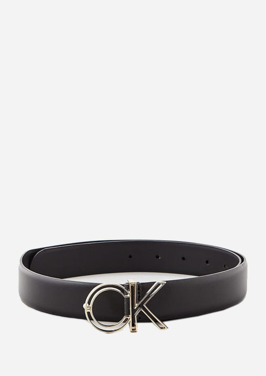 Módní CK Frame pásek, Černá barva, 2022