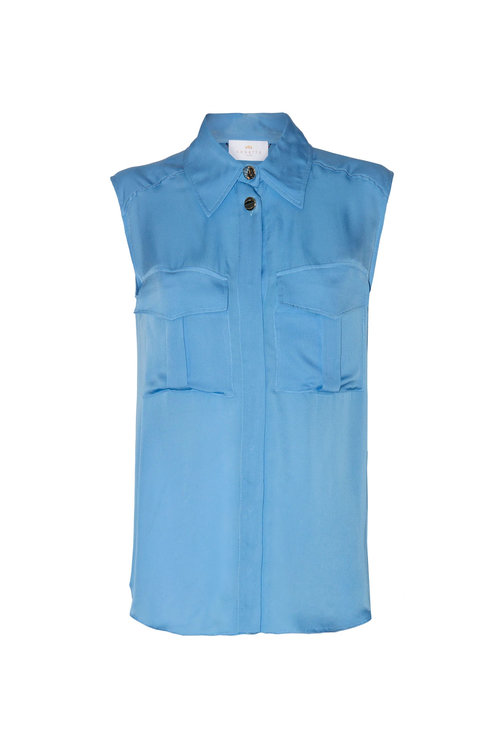 Nenette – Funny košile, Modrá barva