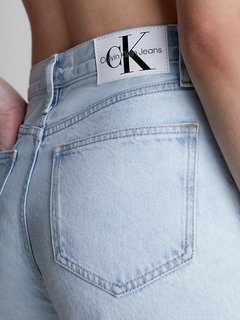 Luxusní High Rise Straight jeany, Modrá barva, 26/30, 27/30