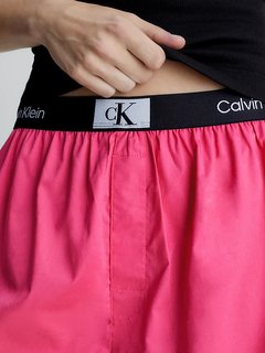 Luxusní 1996 Rib pyžamový set, Černá, Růžová barva, XS