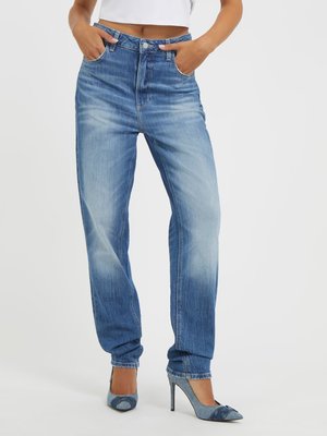 GUESS – Mom jeany, Modrá barva
