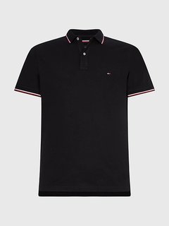 Core Tommy Tipped triko Černá barva Muži