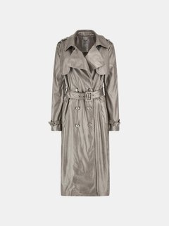 Adele kabát Stříbrná barva Ženy