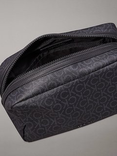 Luxusní CK Must Mono kosmetická taška, Černá barva, OS