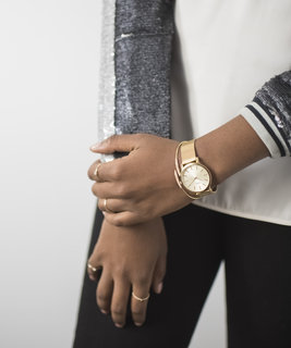 TIMEX – TW2R36100-Gold-Tone HODINKY 1