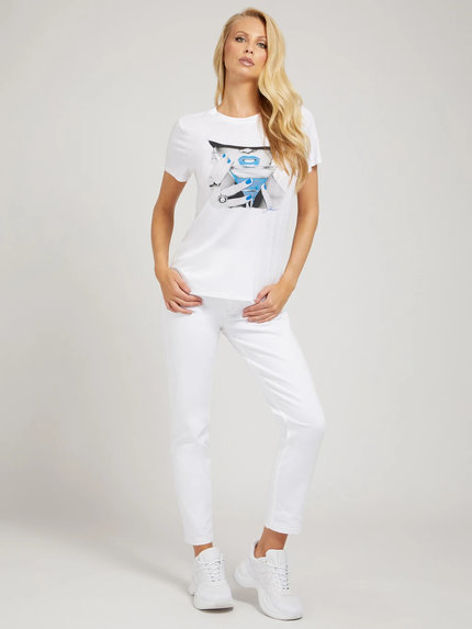 Bílá barva, Martini girl triko