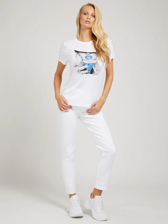 Bílá barva, Martini girl triko