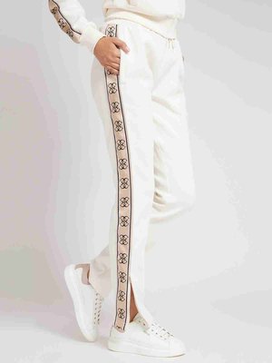 Módní Britney 4G logo tepláky, Krémová barva, 2022 2