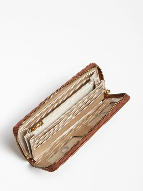 Luxusní Zadie peněženka, Hnědá barva, T/U/1, T/U