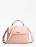 Luxusní Amara bucket kabelka, Růžová barva, T/U/1