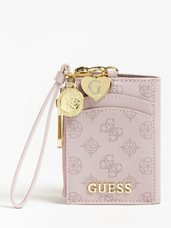 Guess – Jacaline pouzdro na karty, Fialová barva