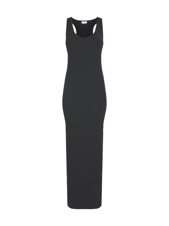 Modal šaty Černá barva Ženy