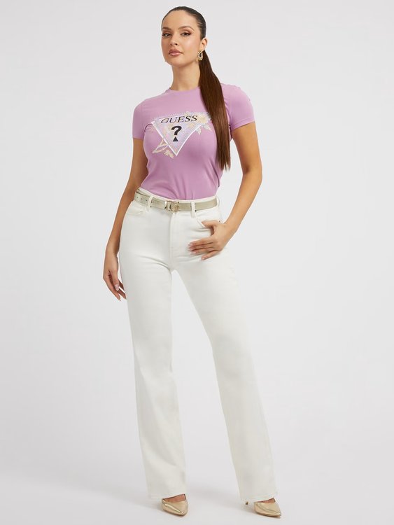 Módní Alva triko, Růžová barva, 2023