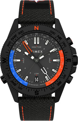 TIMEX – TIDE/TEMP/COMPASS hodinky, Černá barva