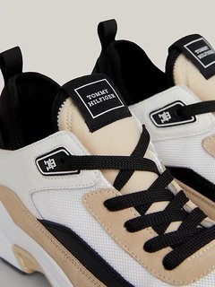 Luxusní Sporty Lux Runner tenisky, Bílá, Hnědá barva, 37, 38, 39, 40