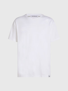 Long Relaxed triko Bílá barva Muži