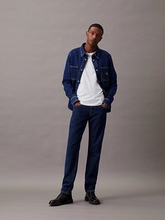 Luxusní Slim Taper jeans, Modrá barva, 30/32, 31/32, 32/32, 33/32, 34/32, 36/32