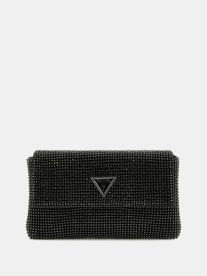 GUESS – Zalina Flap psaníčko, Černá barva