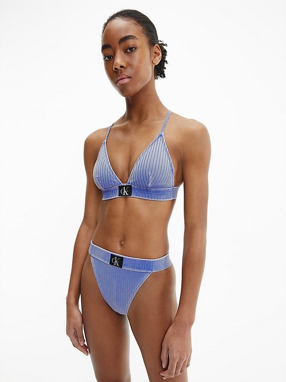 KW0KW01748-C8H plavky TRIANGLE FIXED-RP – Calvin Klein Swimwear Ženy