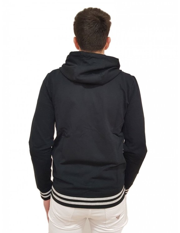 Brooks mikina – Guess, Modrá, Navy barva Muži