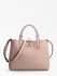 Luxusní Amara bucket kabelka, Růžová barva, T/U/1
