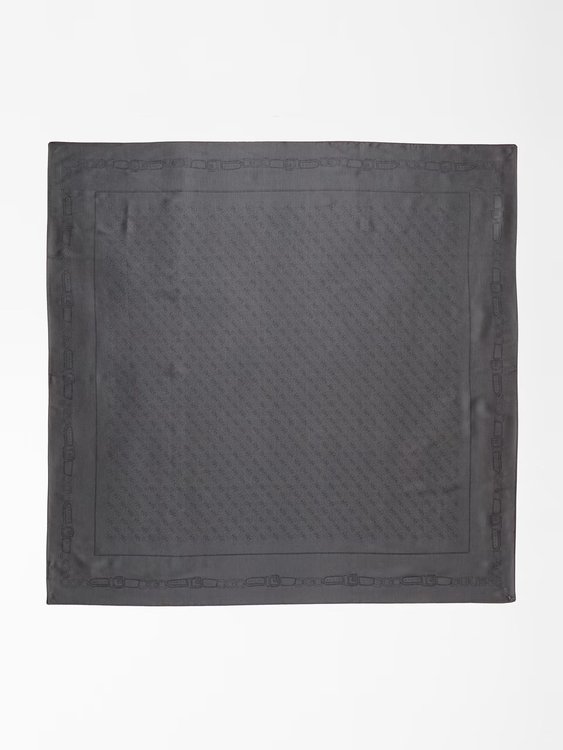 Basique šála – GUESS, Šedá barva Ženy