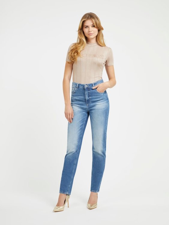 Módní Cristina svetrový top, Béžová barva, 2023