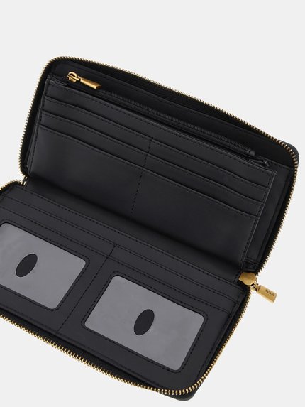 Módní Dagan velká peněženka, Černá barva, 2024