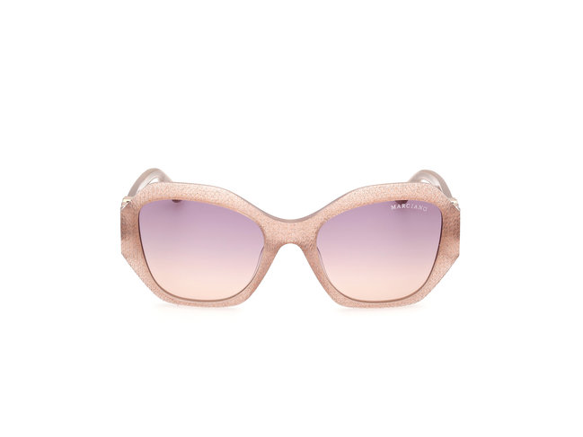 GUESS – Sluneční brýle, Béžová, Růžová barva 1