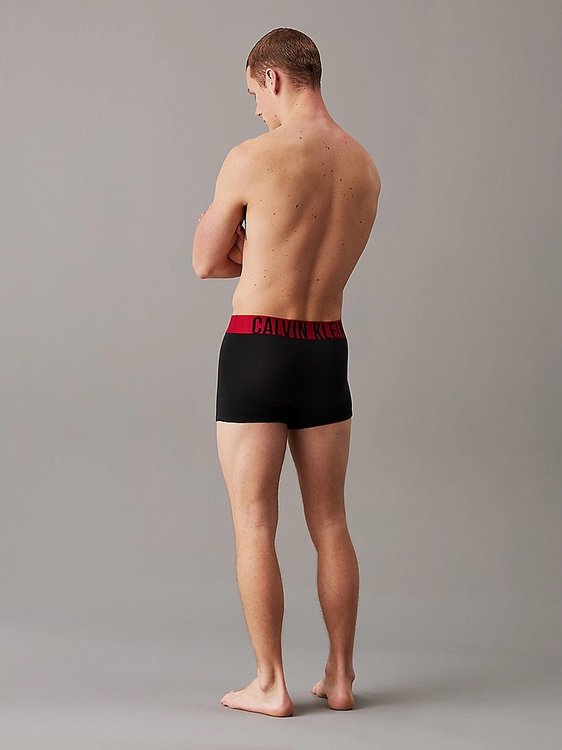 Módní Intense Power boxery 3ks, Černá barva, 2024