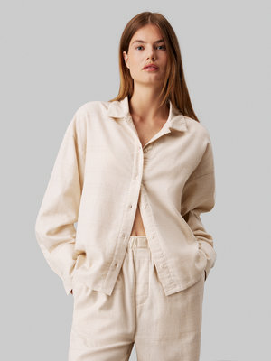 000QS7247E-QIH pj  top L/S BUTTON DOWN – Calvin Klein Underwear Ženy