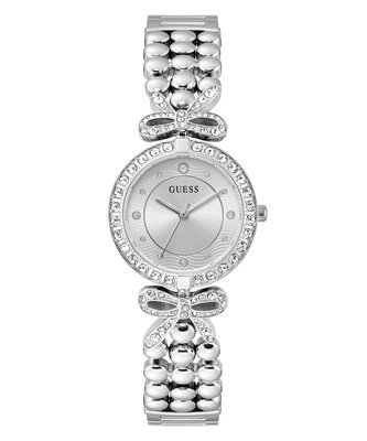 GUESS – Ribbon hodinky, Stříbrná barva