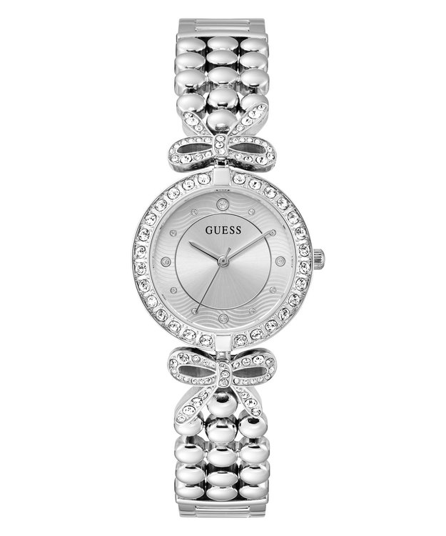 GUESS – Ribbon hodinky, Stříbrná barva