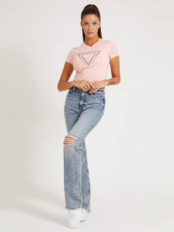 Módní Amalur triko, Růžová barva, 2021