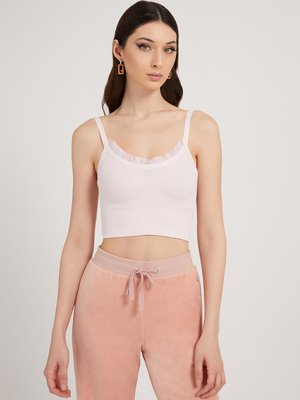 Luxusní Laetitia top, Růžová barva, S, M, L 1