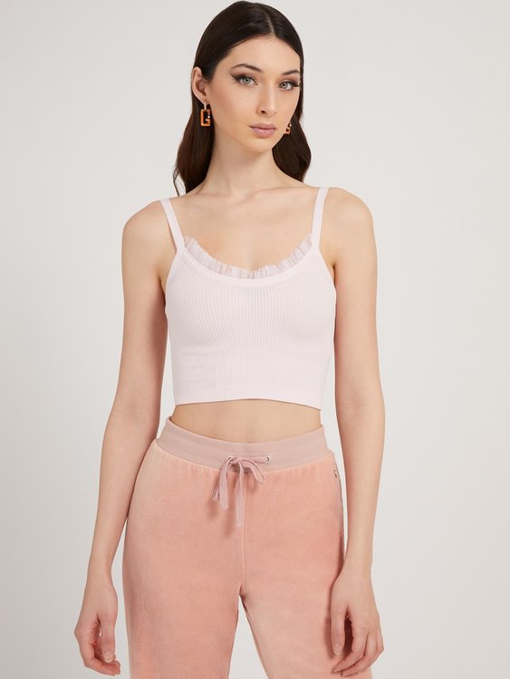 Luxusní Laetitia top, Růžová barva, S, M, L 1