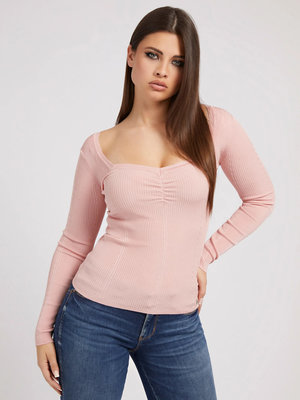 Módní Gabrielle svetr, Růžová barva, 2022