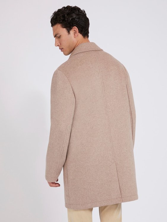 Módní Dressy kabát, Béžová barva, 2022