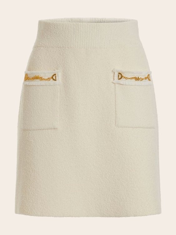 Martha sukně Krémová barva Ženy