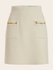 Martha sukně Krémová barva Ženy