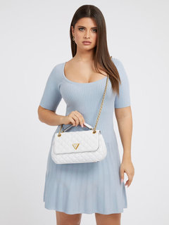 Luxusní Giully crossbody, Bílá barva, T/U