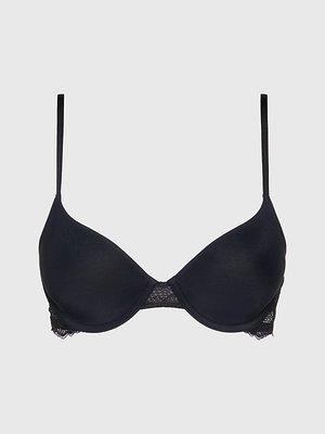 Calvin Klein Underwear – Geo Lace pordprsenka, Černá barva