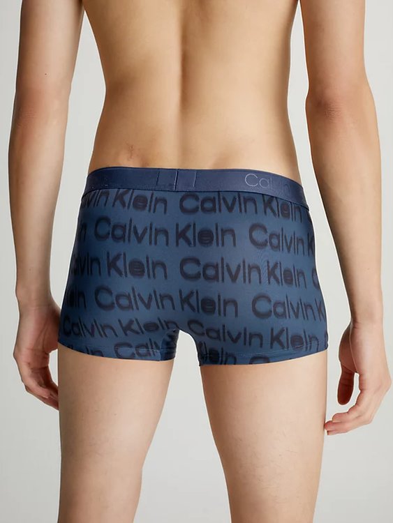 Módní Black Prints boxery, Modrá barva, 2023