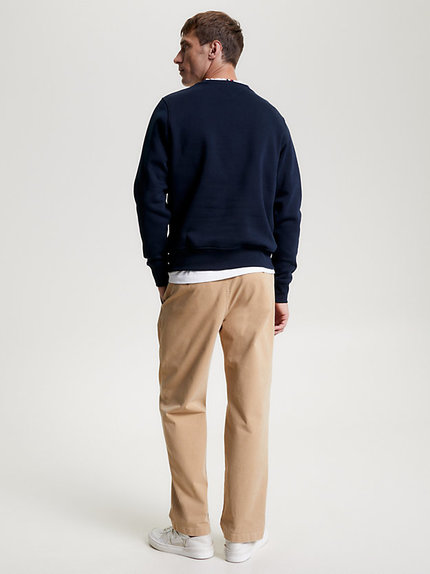 Módní Monotype mikina, Navy barva, 2023