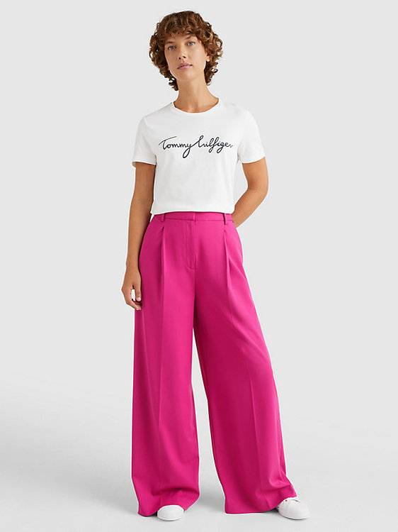 Módní WW0WW24967-100 triko s/s, 2023